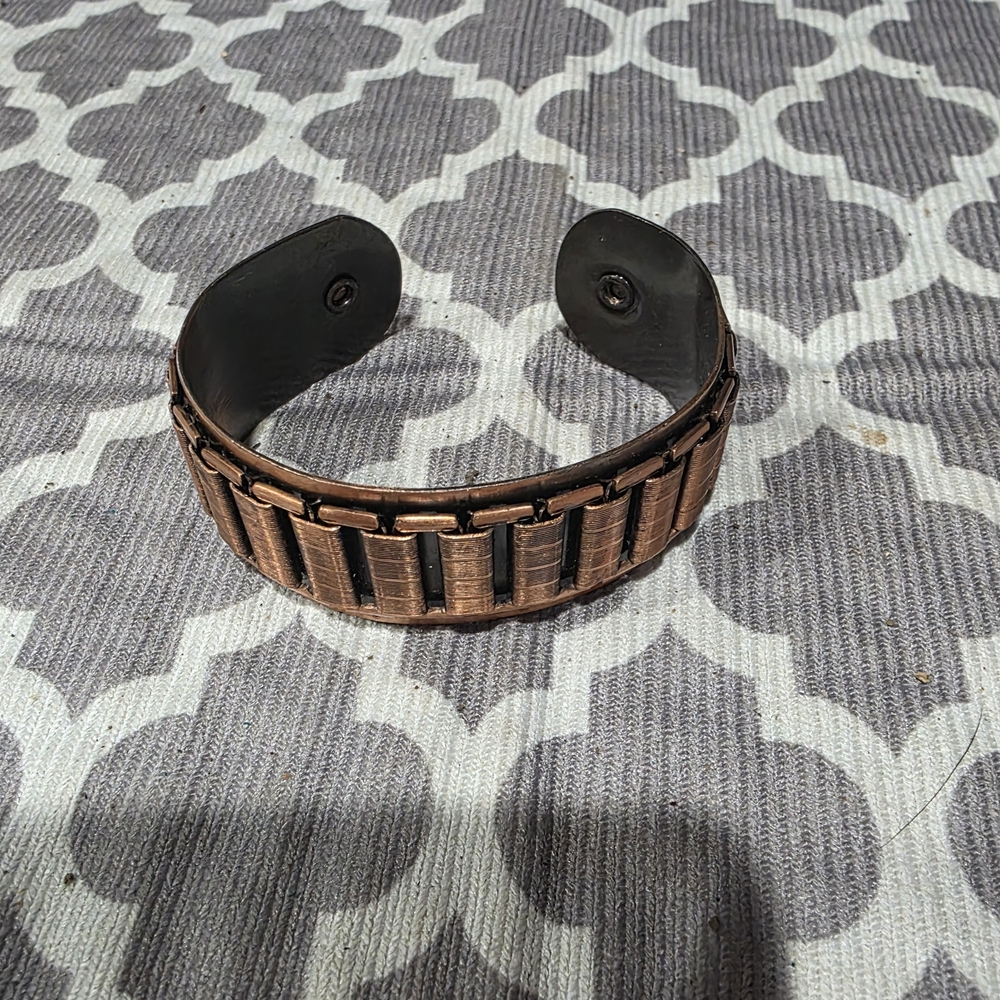 Men's Brown Cuff Bracelet
